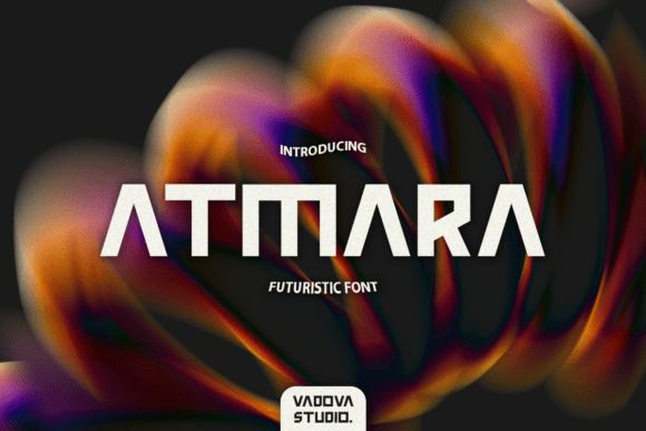 Atmara: The Futuristic Display Typeface for Bold Campaigns
