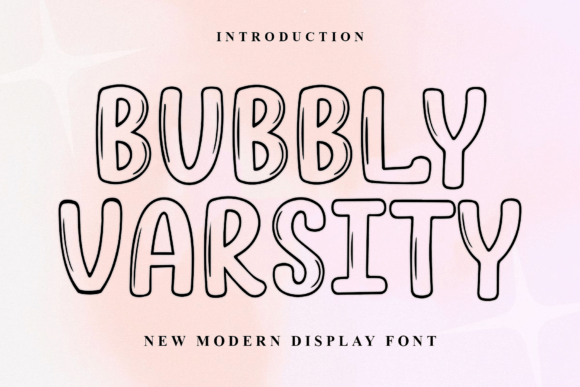 Bubbly Varsity: The Friendly Display Typeface for Modern Web Design