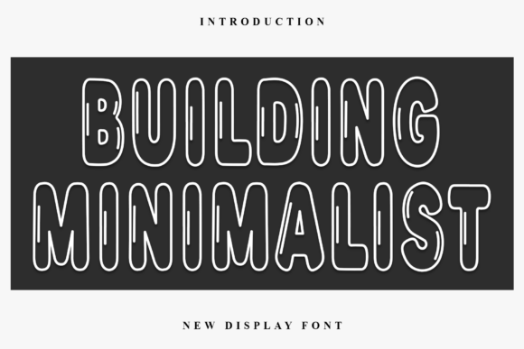 Building Minimalist: A Festive Typeface for Holiday Branding