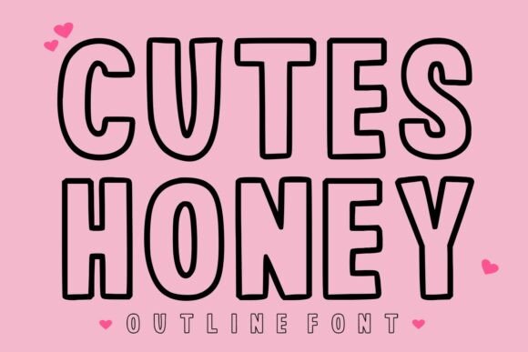 Cutes Honey: A Sweet Display Font for Playful Brand Identities