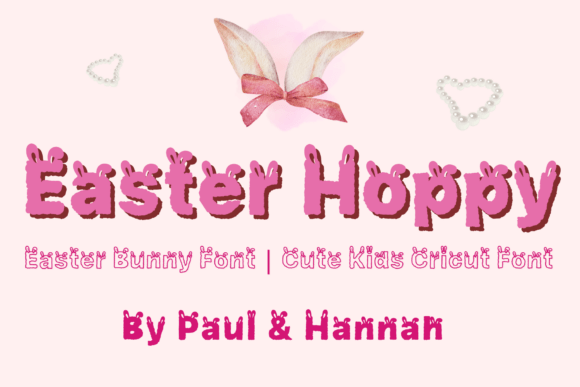 Easter Hoppy: A Playful Display Typeface for Seasonal Editorial Design