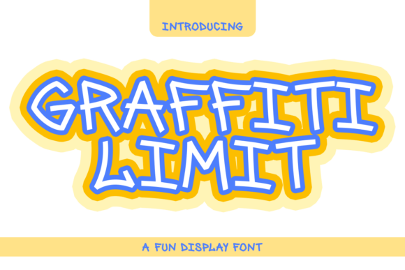 Graffiti Limit: The Bold Typeface That Brings Street Energy to Branding
