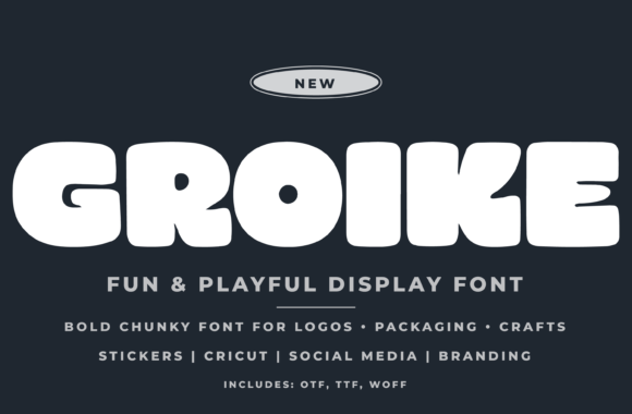 Groike Typeface Review: Injecting Joy into Your Brand Identity
