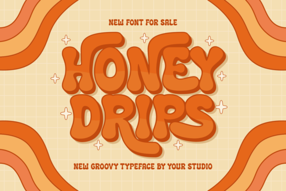 Honey Drips: The Retro Serif That Elevates Digital Branding