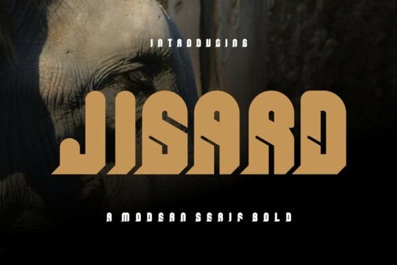 Jigard: The Bold Serif Font for Stunning Craft Products