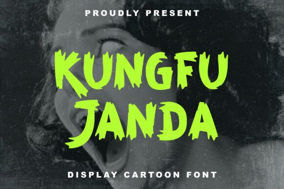 Kungfu Janda: The Cartoon Display Font for Scroll-Stopping Campaigns