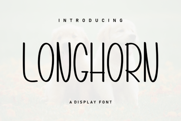 Longhorn: The Handwritten Typeface That Brings Warmth to Editorial Design