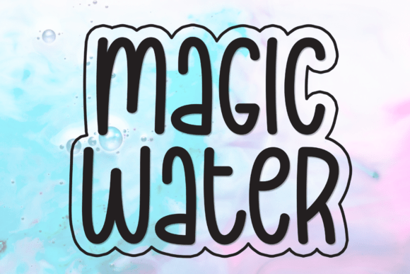 Magic Water: The Handwritten Display Font for Engaging Web Design