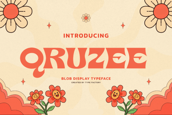 Qruzee: The Retro Display Font That Elevates Small Business Branding