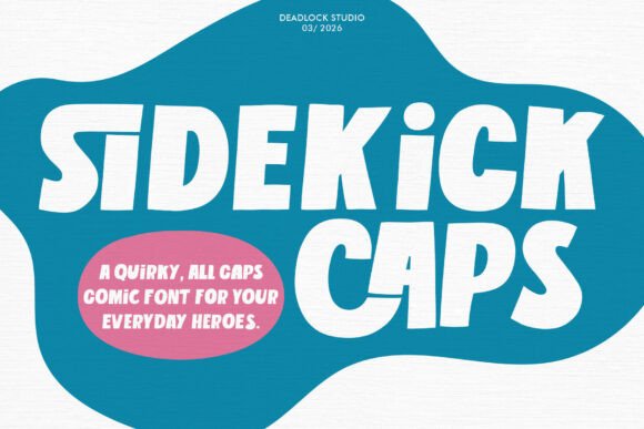 Sidekick Caps: The Heroic Display Font for Small Business Branding