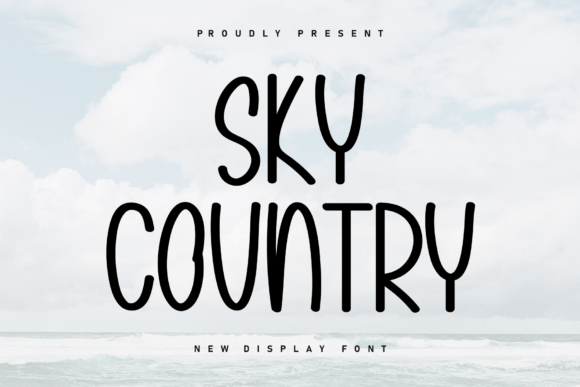 Sky Country: The Display Typeface for Modern Editorial Design