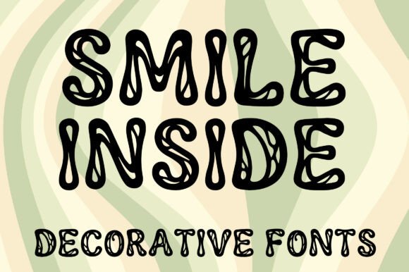 Smile Inside: A Playful Display Typeface for Bold Web Design