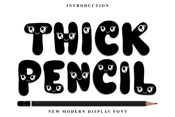 Thick Pencil: The Festive Display Font for Scroll-Stopping Campaigns