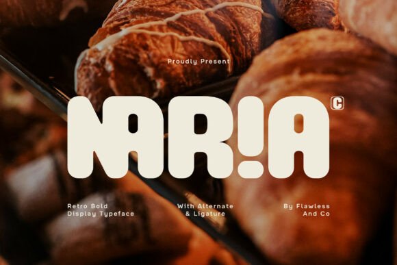 Why Naria Is the Perfect Retro Display Typeface for Editorial Projects