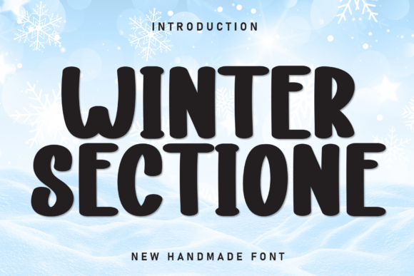 Winter Sectione: The Handwritten Display Font for Authentic Branding